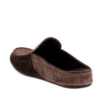 Men's Leather Suede Slip On Loafers // Brown (Euro: 40)