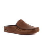 Men's Leather Suede Slip On Loafers // Light Tan (Euro: 44)