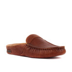 Men's Leather Slip On Loafers // Tan (Euro: 41)