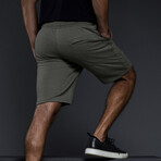 Dual Layer Shorts // Gunmetal (L)