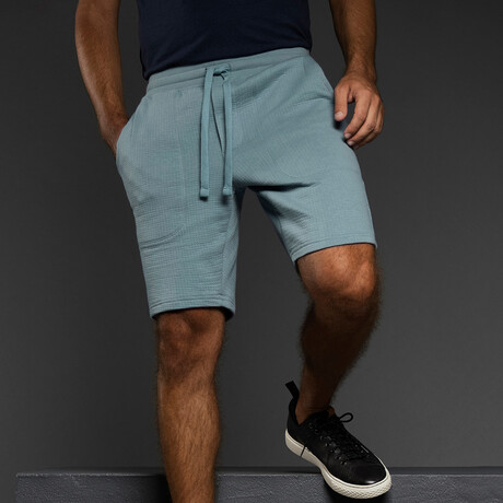 Dual Layer Shorts // Dusty Blue (S)