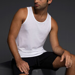 High Twist Tank // White (M)