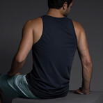 High Twist Tank // Navy (M)