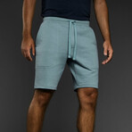 Dual Layer Shorts // Dusty Blue (L)