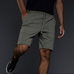 Dual Layer Shorts // Gunmetal (S)