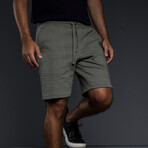 Dual Layer Shorts // Gunmetal (S)