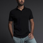 Easy Mesh Polo // Black (S)