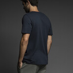 Easy Mesh Short Sleeve Crewneck T-Shirt // Uniform Navy (XL)