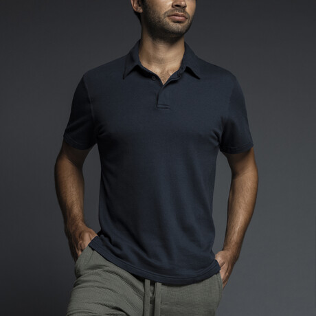 Easy Mesh Polo // Uniform Navy (S)