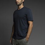 Easy Mesh Short Sleeve Crewneck T-Shirt // Uniform Navy (S)