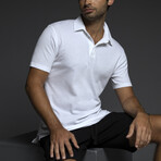 Easy Mesh Polo // White (L)