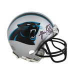 Luke Kuechly Signed Panthers Jersey  & Luke Kuechly Signed Panthers Mini Helmet