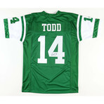 Richard Todd Signed Jets Jersey, Ken O'Brien Signed Jets Jersey, & Wayne Chrebet Signed Jets Jersey