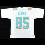 Mark "Super" Duper Signed Dolphins Jersey & Mark Clayton Signed Dolphins Jersey