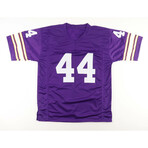 Chuck Foreman Signed Vikings Jersey, Tommy Kramer Signed Vikings Jersey, & Darrin Nelson Signed Vikings Jersey