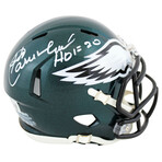 Harold Carmichael Signed Eagles Jersey & Harold Carmichael Signed Eagles Speed Mini Helmet