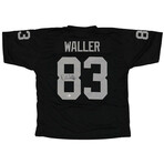 Darren Waller Signed Raiders Jersey  & Darren Waller Signed Raiders Speed Mini Helmet