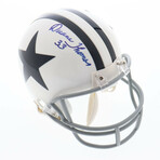 Calvin Hill Signed Cowboys Jersey, Duane Thomas Signed Cowboys Jersey, & Duane Thomas Signed Cowboys Mini Helmet