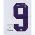 Chuck Foreman Signed Vikings Jersey, Tommy Kramer Signed Vikings Jersey, & Darrin Nelson Signed Vikings Jersey