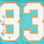 Mark "Super" Duper Signed Dolphins Jersey & Mark Clayton Signed Dolphins Jersey