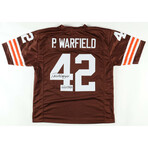 Paul Warfield Signed Browns Jersey & Paul Warfield Signed Dolphins Jersey