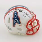 Billy "White Shoes" Johnson Signed Oilers Jersey, Billy "White Shoes" Johnson Signed Oilers Speed Mini Helmet , & Ken Houston Signed Oilers Speed Mini Helmet