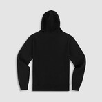 Dual Layer Hoodie // Black (M)