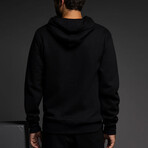 Dual Layer Hoodie // Black (M)