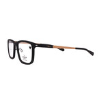 Shinola // Men´s Square Optical Glasses  // Matte Black + Clear Demo Lenses