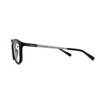 Shinola // Men's Square Optical Glasses // Black + Clear Demo Lenses