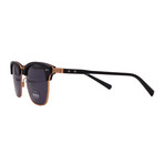 Shinola // Men´s Square Sunglasses // Matte Black Gold + Grey  Lenses