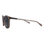 Shinola // Men´s Square Sunglasses // Translucent Grey + Green Lenses