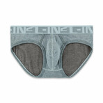 Undertone Low Rise Brief // Benn Blue (XS)