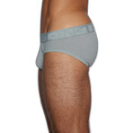 Hand Me Down Low Rise Brief Garrett // Gray Heather (XL)