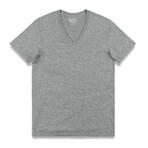 Core V-Neck T-Shirt // Gray Heather (XS)