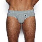 Hand Me Down Low Rise Brief Garrett // Gray Heather (XS)