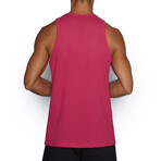 Scrimmage Relaxed Tank // Payson Pink (XS)