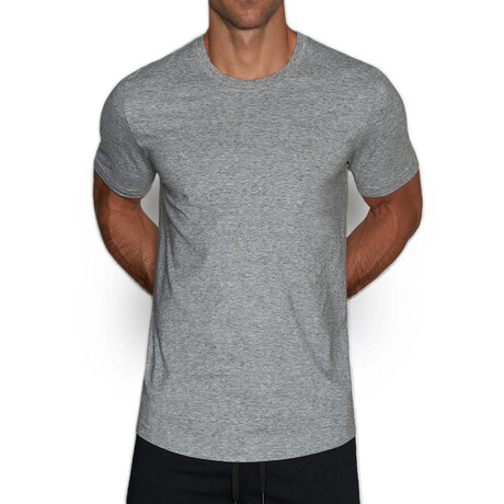 Perfect Pima Relaxed Crewneck T-Shirt // Gray Heather (XS)