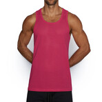 Scrimmage Relaxed Tank // Payson Pink (M)