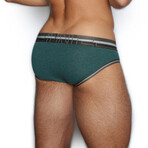 Zen Low Rise Brief // Bernardo Blue (XS)