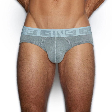 Undertone Low Rise Brief // Benn Blue (XS)