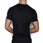 Core V-Neck T-Shirt // Black (S)