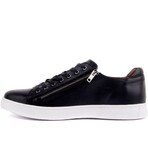 Men's Zip On Sneakers // Black (Euro: 44)