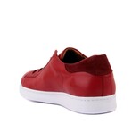 Men's Suede Sneakers // Burgundy (Euro: 43)