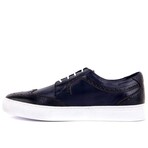 Men's Brogue Sneakers // Navy Blue (Euro: 41)