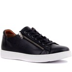 Men's Zip On Sneakers // Black (Euro: 43)