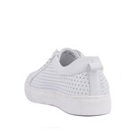 Men's Dots Perforated Sneakers // White (Euro: 42)