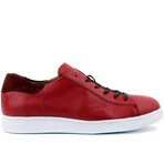 Men's Suede Sneakers // Burgundy (Euro: 43)