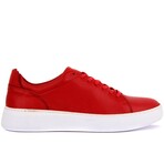 Men's Textured Sneakers // Red (Euro: 42)