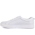 Men's Dots Perforated Sneakers // White (Euro: 43)